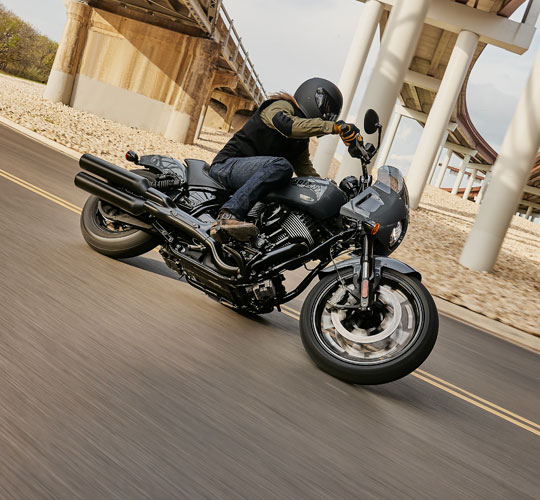 Condução mais agressiva, com confiança